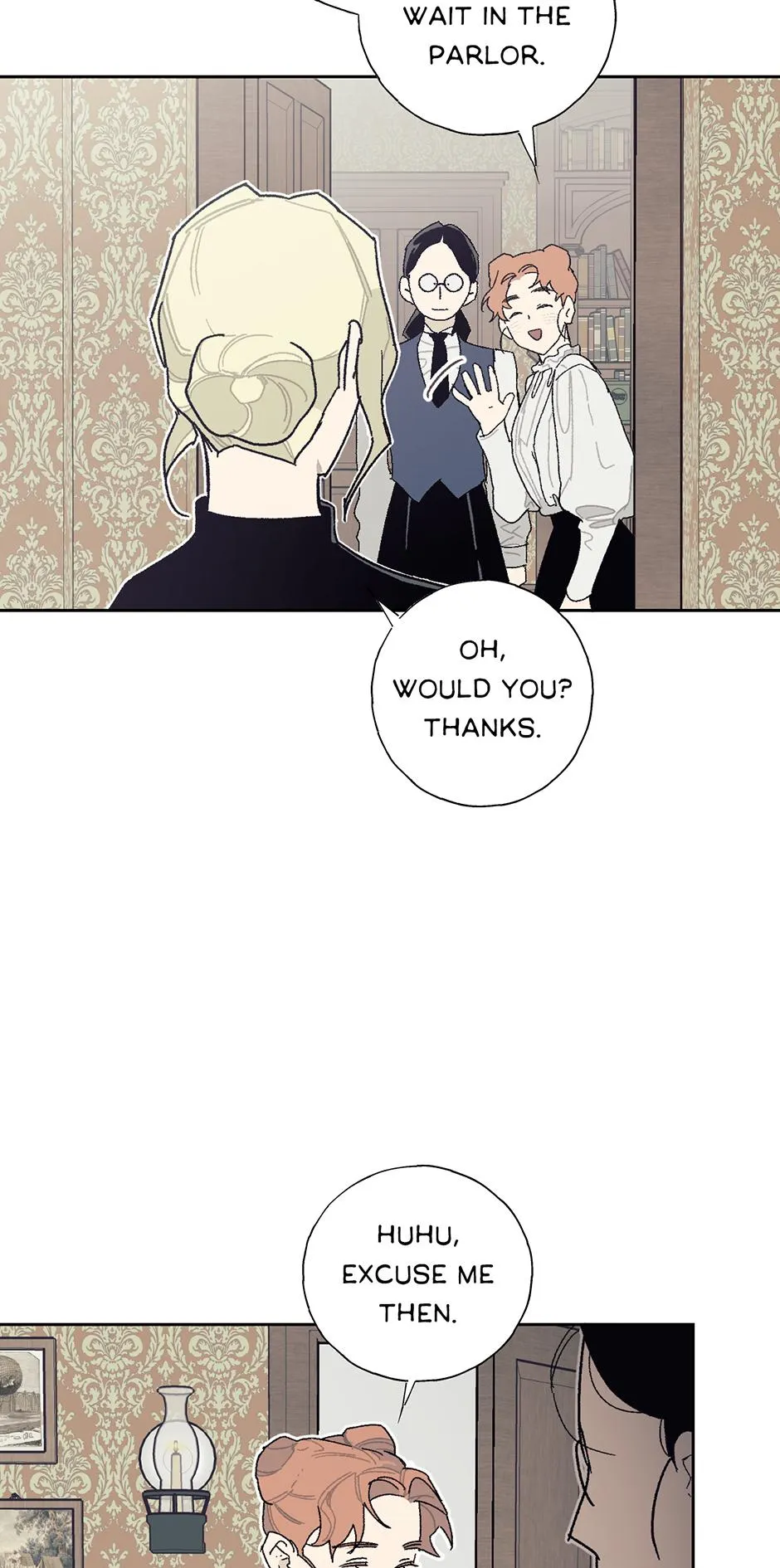 Read Lady Black is depressed chapter 7 image 45 on Lezhin