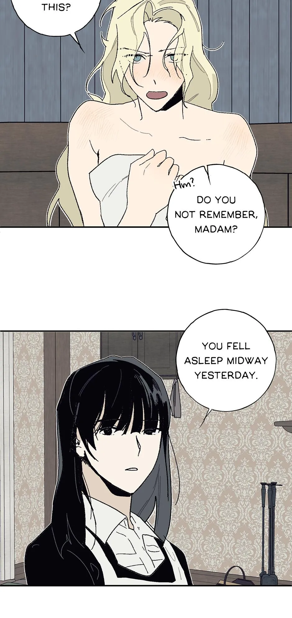 Read Lady Black is depressed chapter 7 image 7 on Lezhin