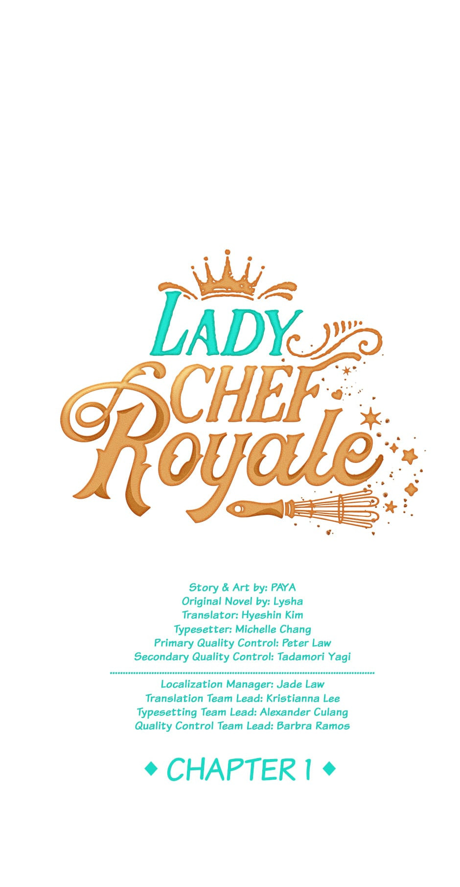 Read Lady Chef Royale chapter 1 image 1 on Lezhin