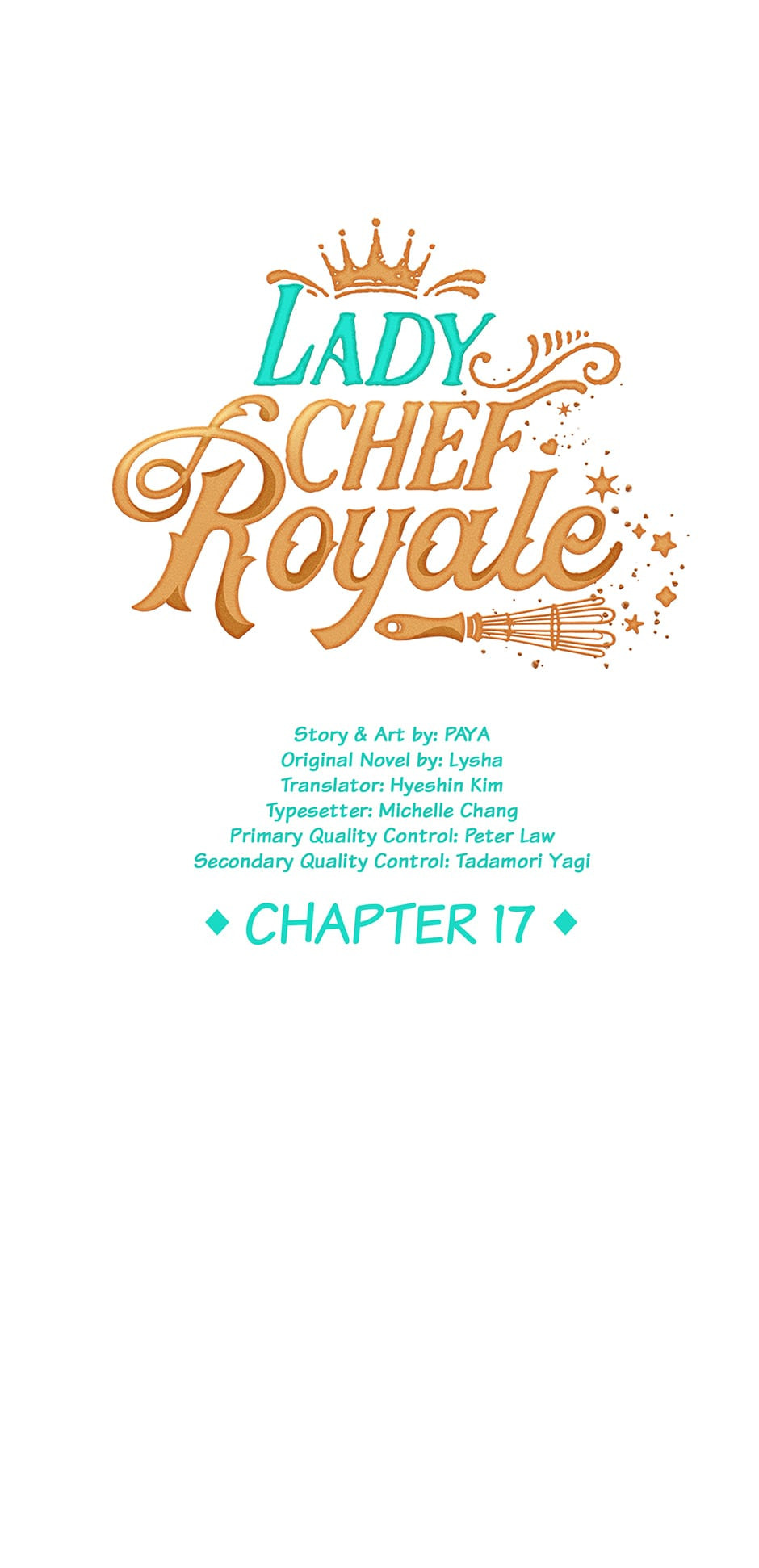 Read Lady Chef Royale chapter 17 image 0 on Lezhin