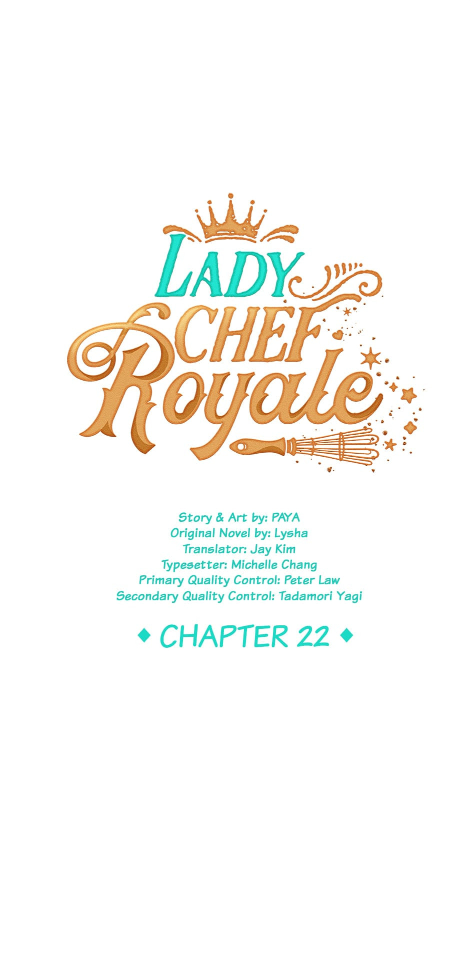 Read Lady Chef Royale chapter 22 image 0 on Lezhin
