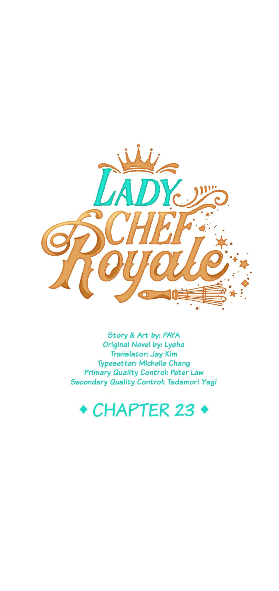 Read Lady Chef Royale chapter 23 image 0 on Lezhin