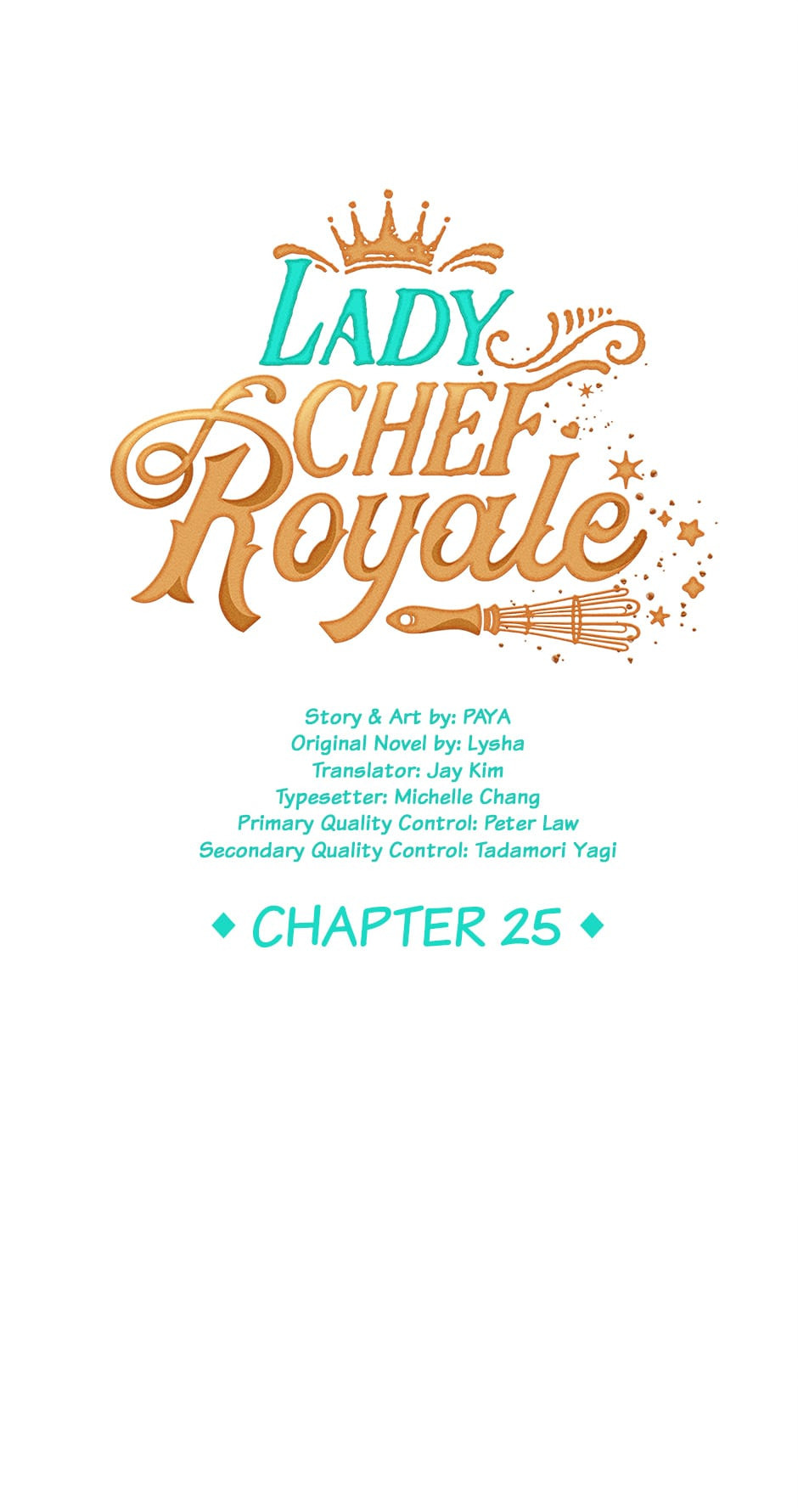 Read Lady Chef Royale chapter 25 image 0 on Lezhin