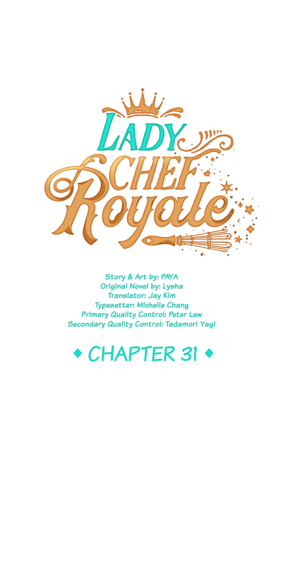 Read Lady Chef Royale chapter 31 image 0 on Lezhin