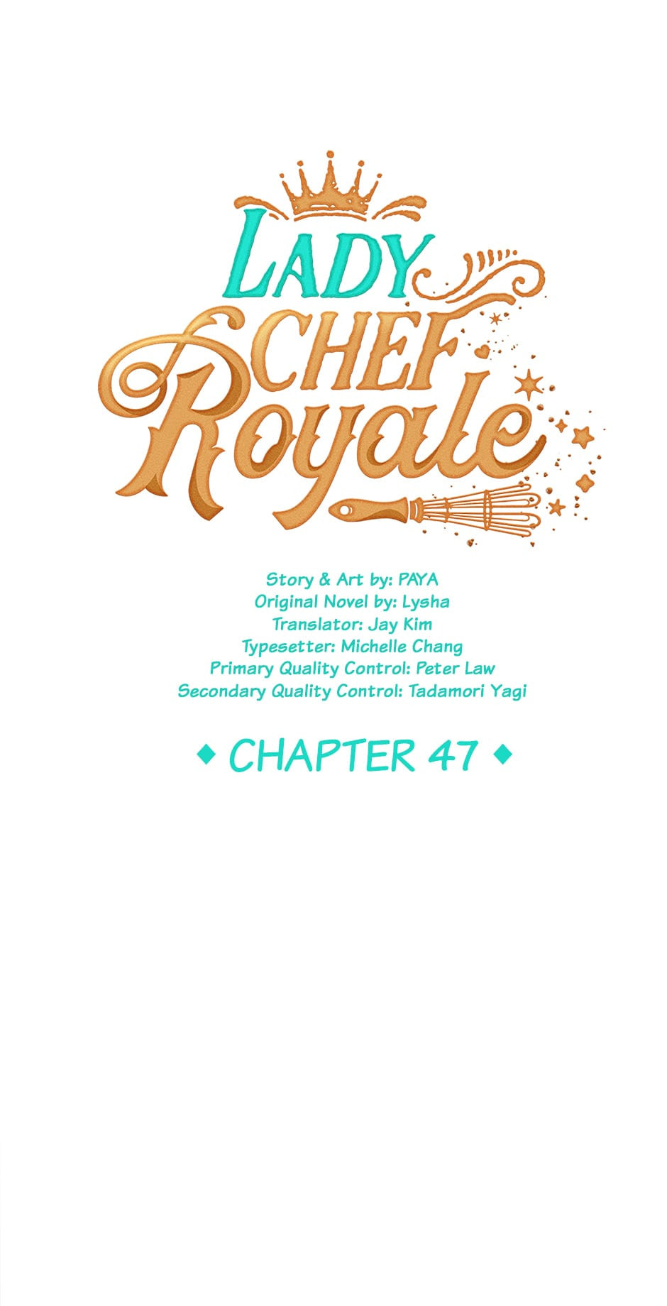 Read Lady Chef Royale chapter 47 image 0 on Lezhin