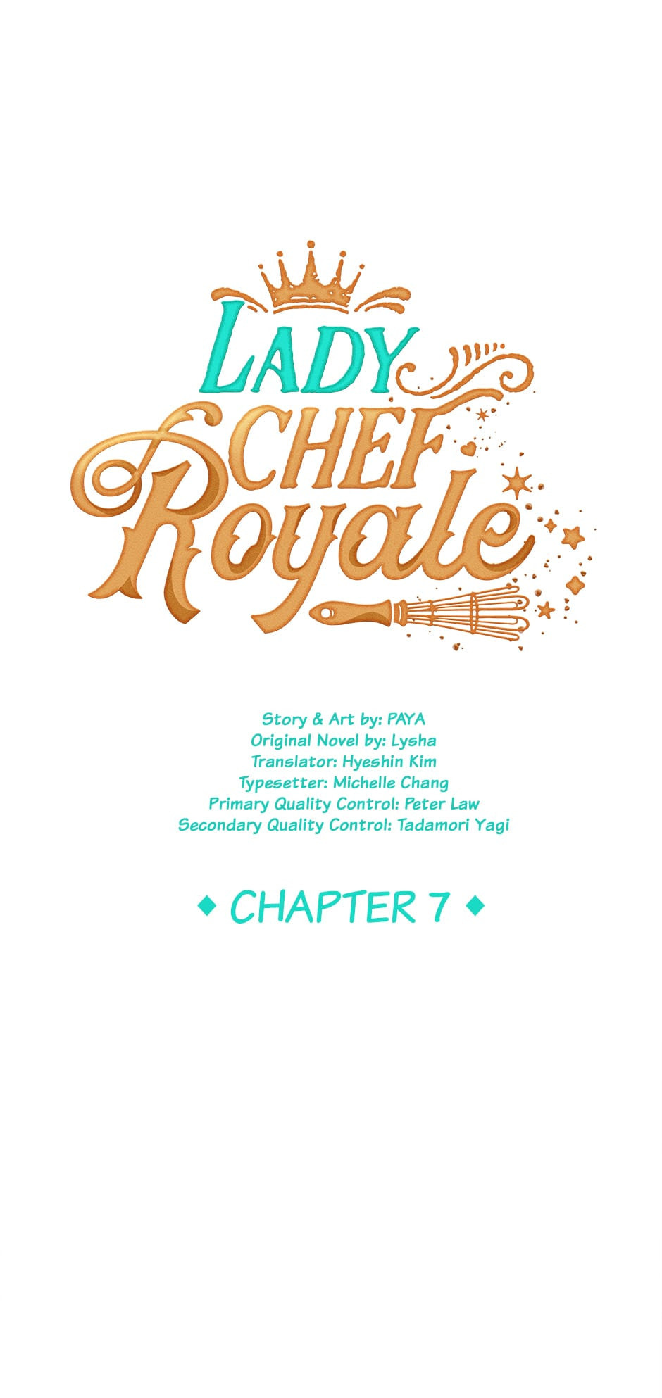 Read Lady Chef Royale chapter 7 image 0 on Lezhin