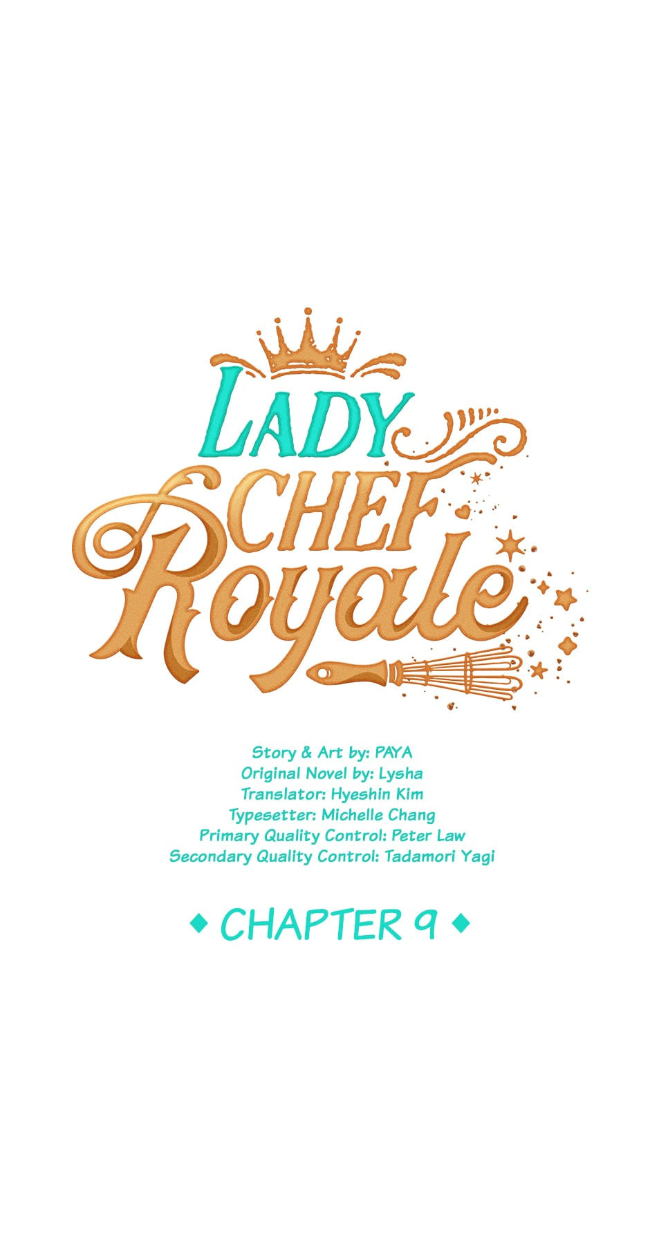 Read Lady Chef Royale chapter 9 image 0 on Lezhin