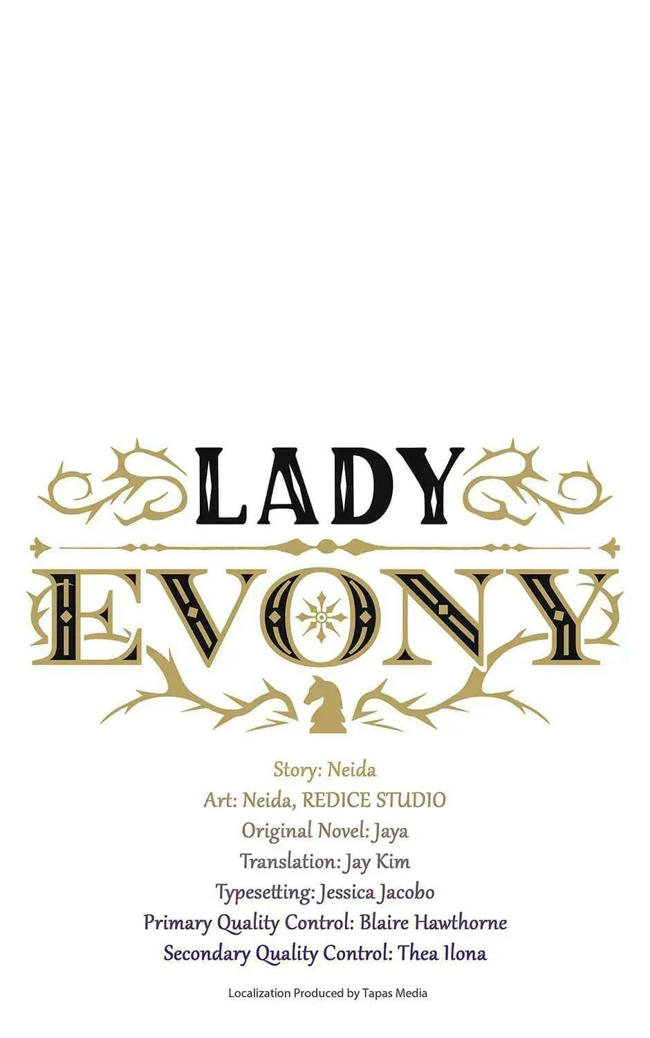 Read Lady Evony chapter 95 image 1 on Lezhin