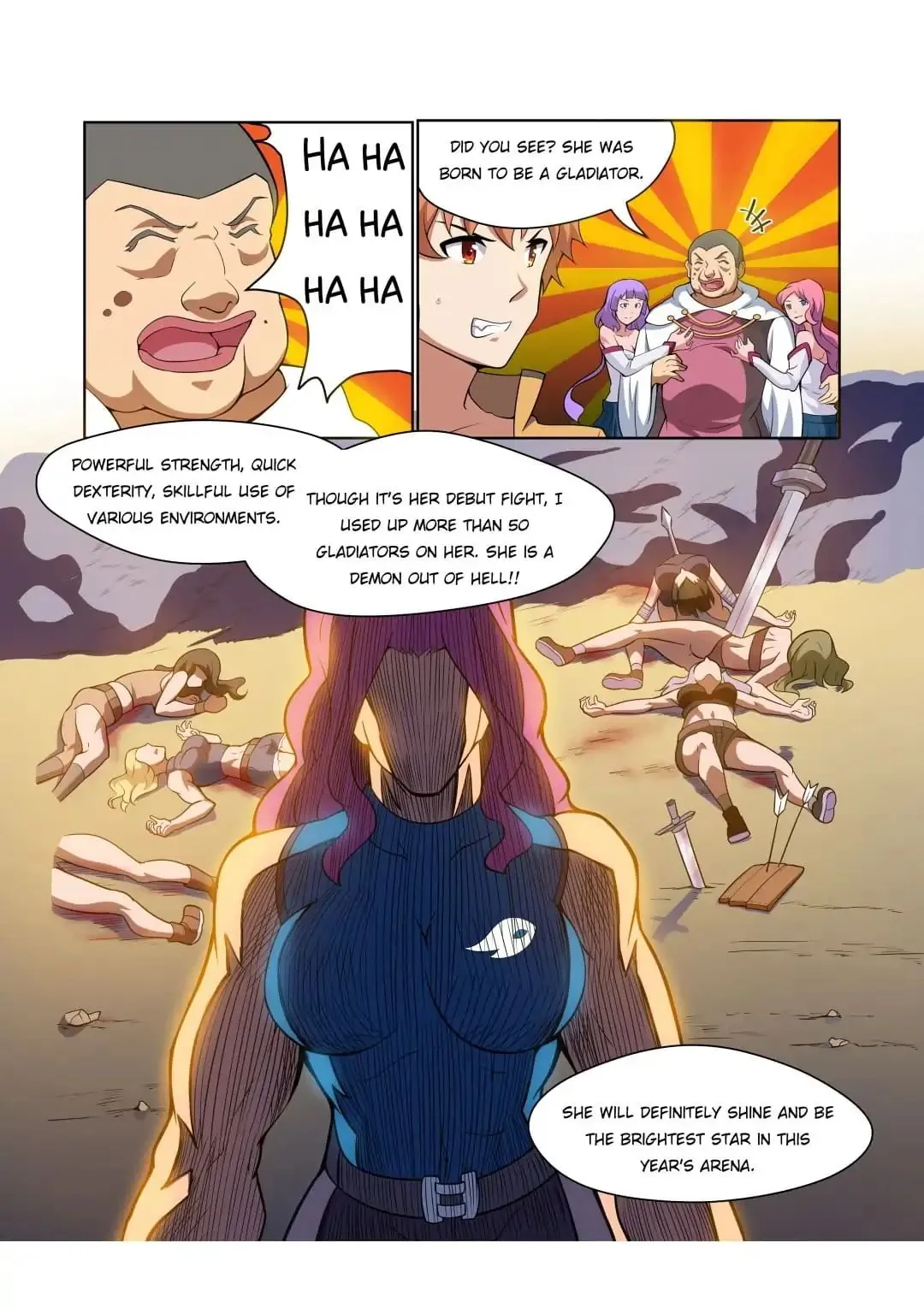 Read Lady Gladiator chapter 36 image 7 on Lezhin