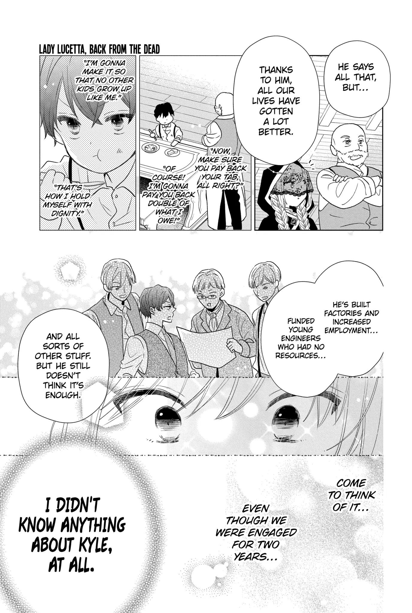 Read Lady Lucetta, Back from the Dead chapter 3 image 14 on Lezhin