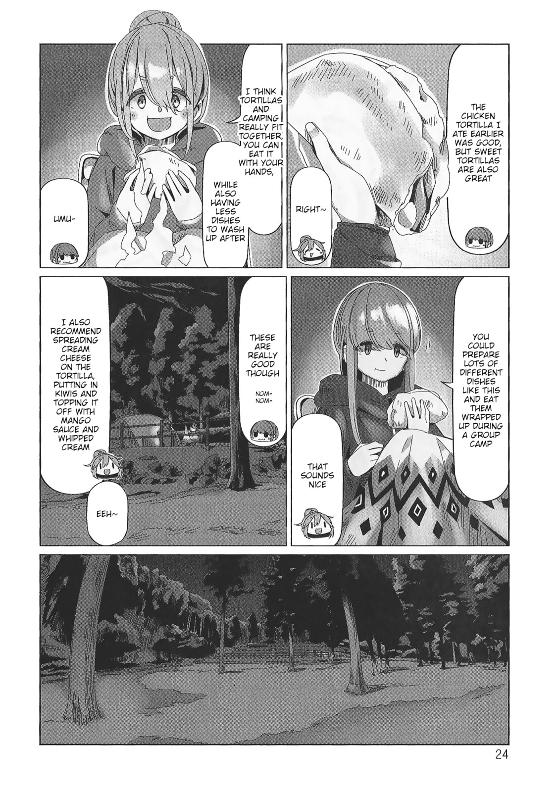 Read Laid-Back Camp chapter 0 image 20 on Lezhin