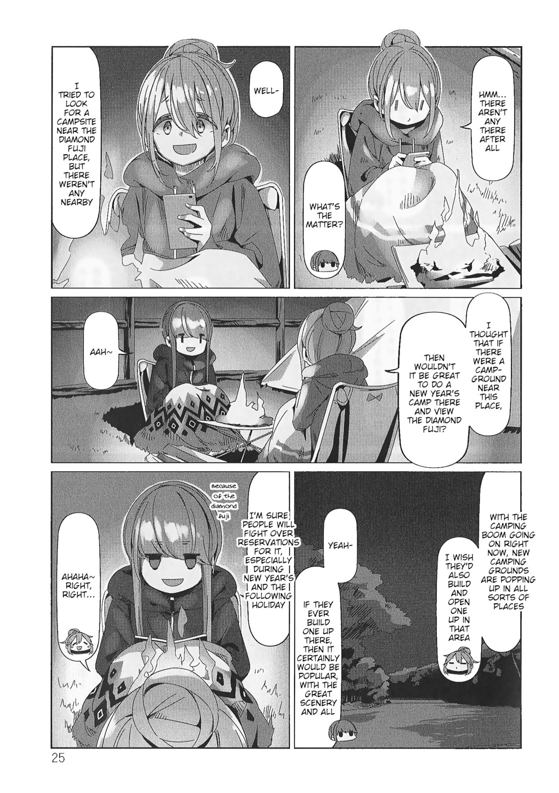 Read Laid-Back Camp chapter 0 image 21 on Lezhin