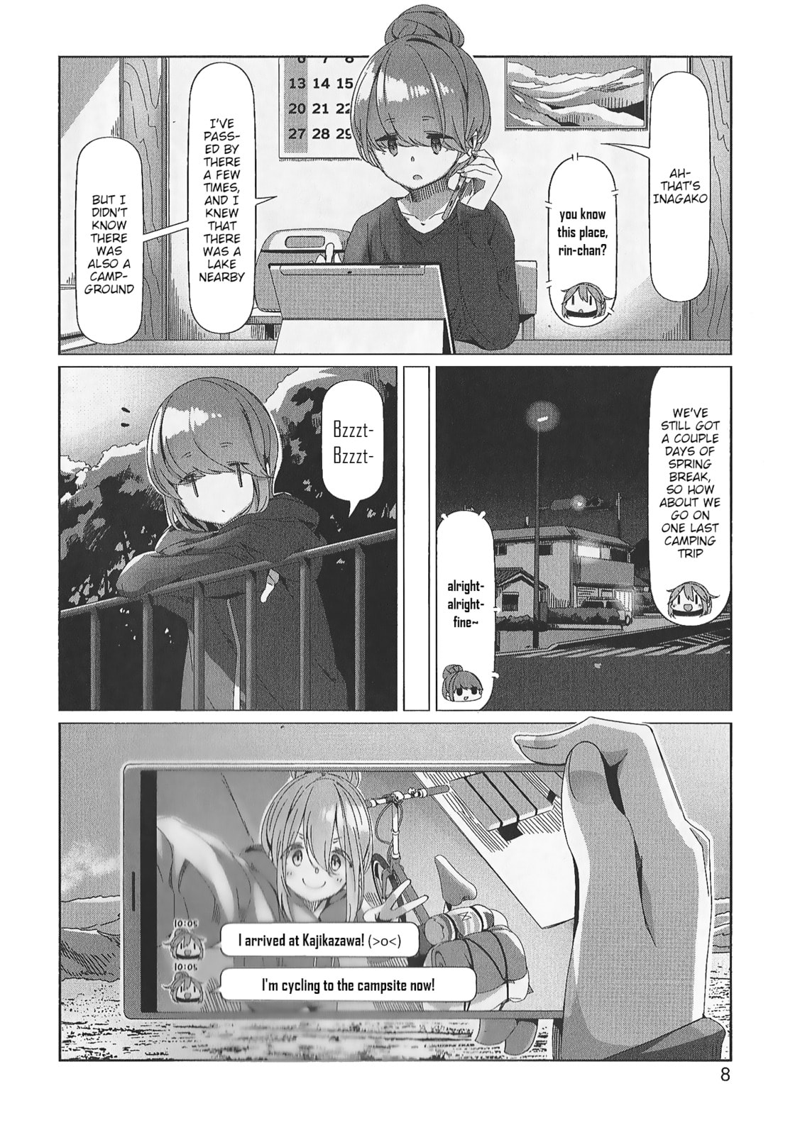 Read Laid-Back Camp chapter 0 image 5 on Lezhin