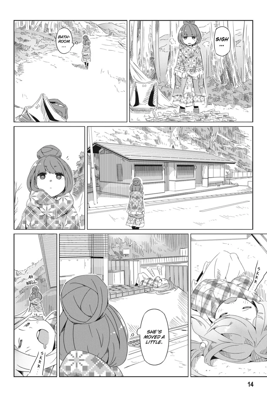 Read Laid-Back Camp chapter 1 image 10 on Lezhin