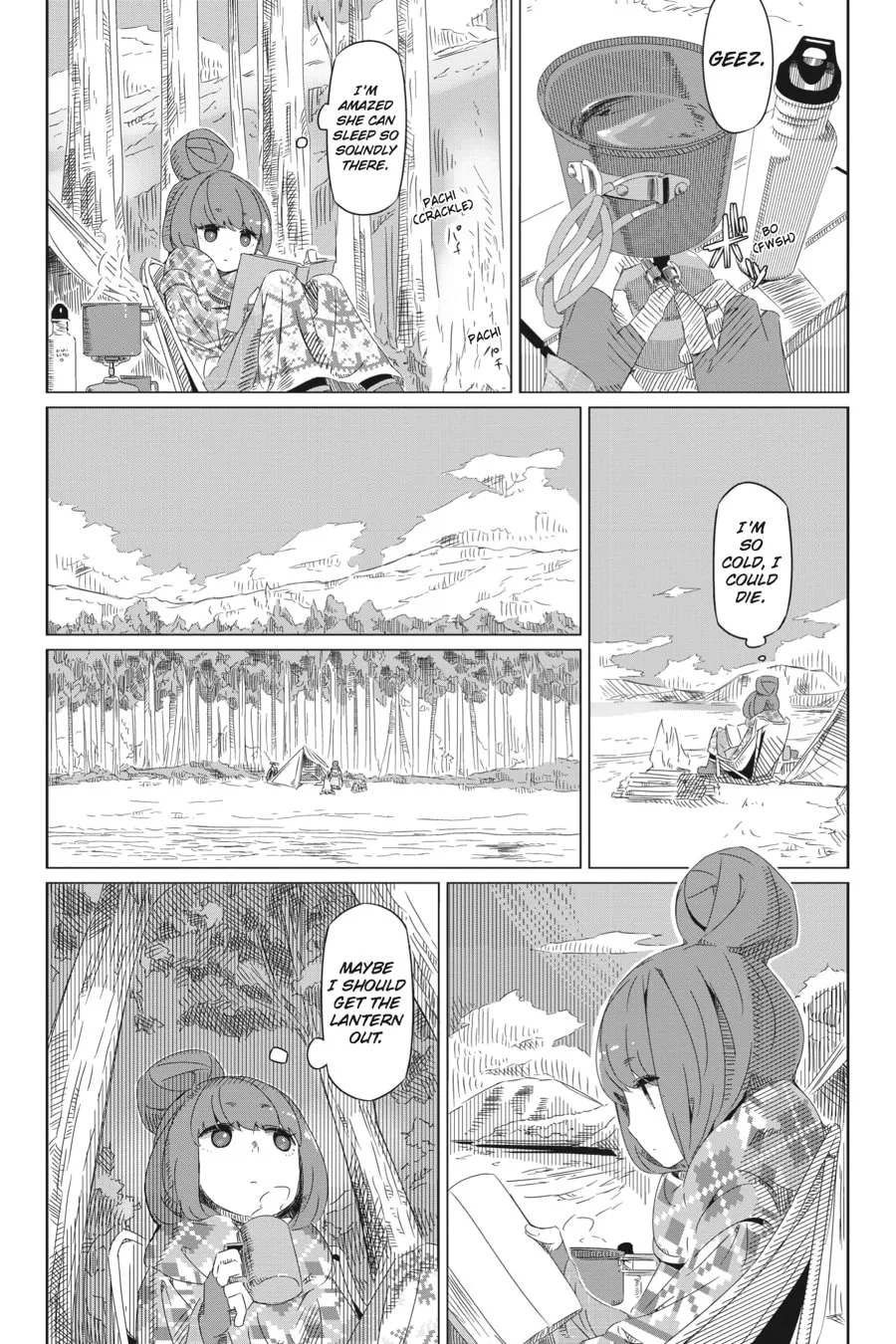 Read Laid-Back Camp chapter 1 image 12 on Lezhin