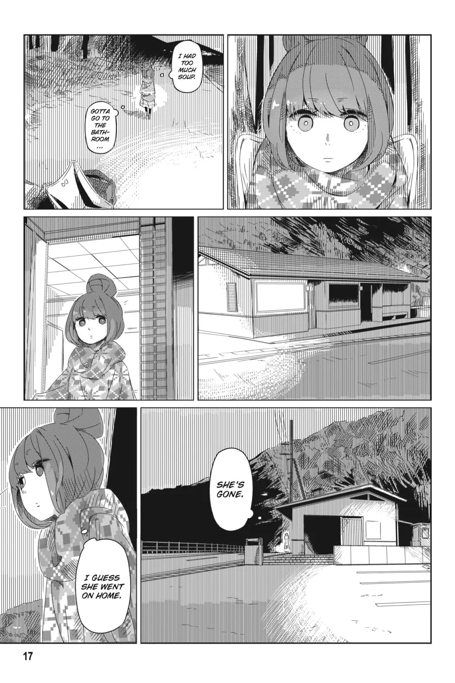 Read Laid-Back Camp chapter 1 image 13 on Lezhin