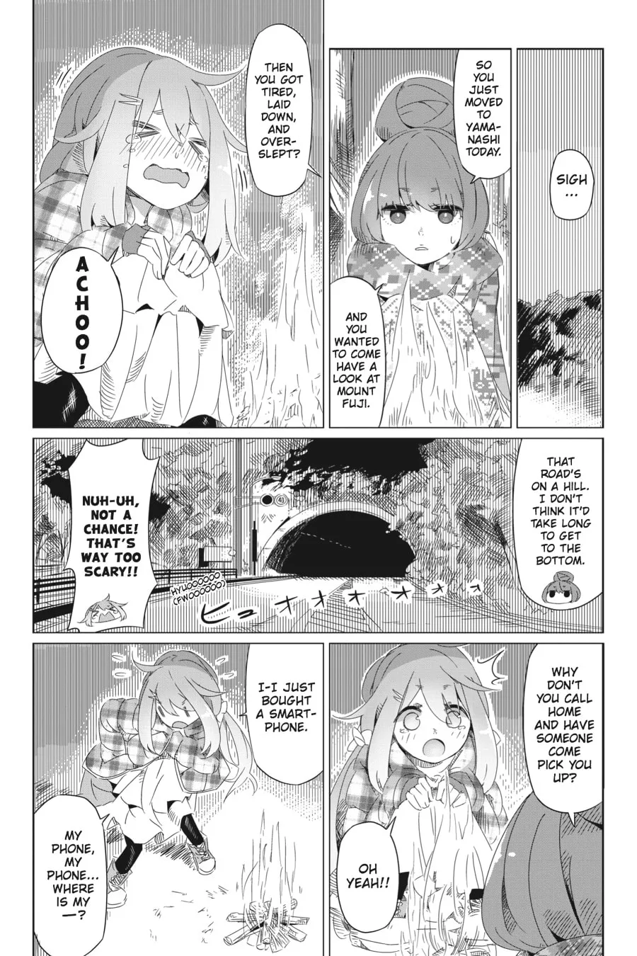 Read Laid-Back Camp chapter 1 image 16 on Lezhin