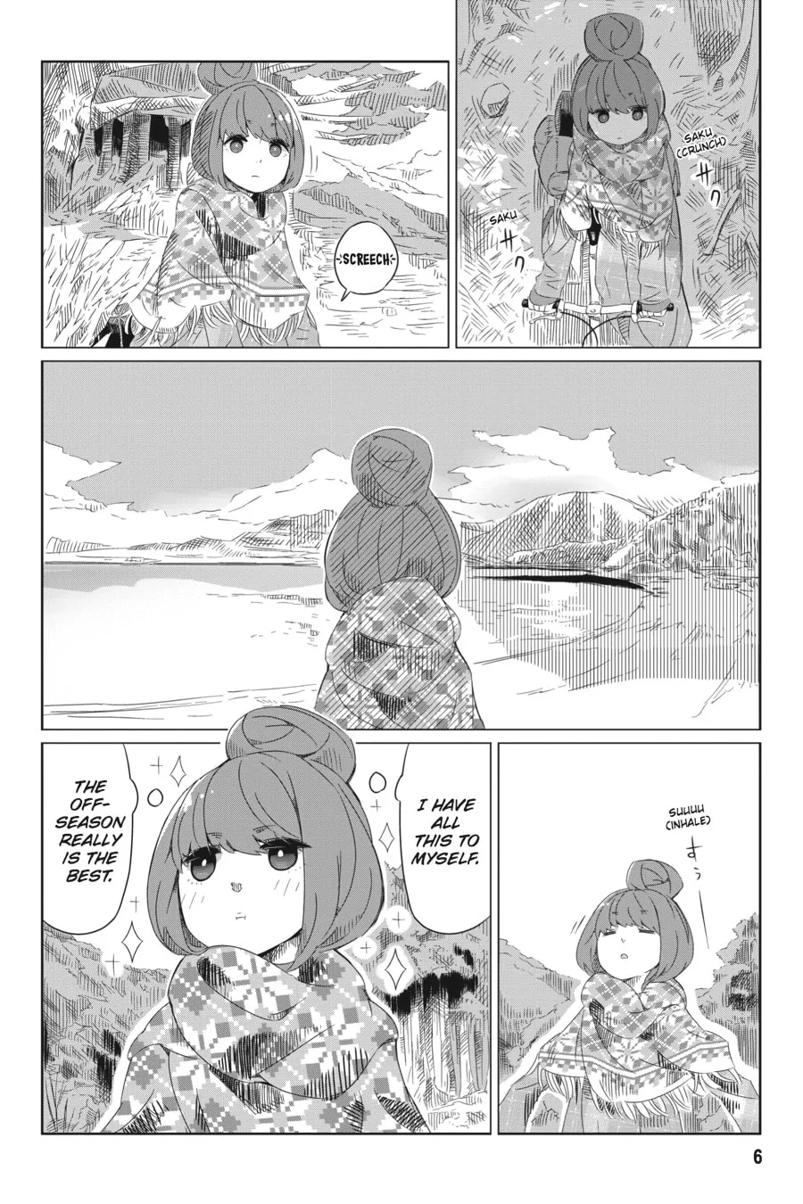 Read Laid-Back Camp chapter 1 image 3 on Lezhin