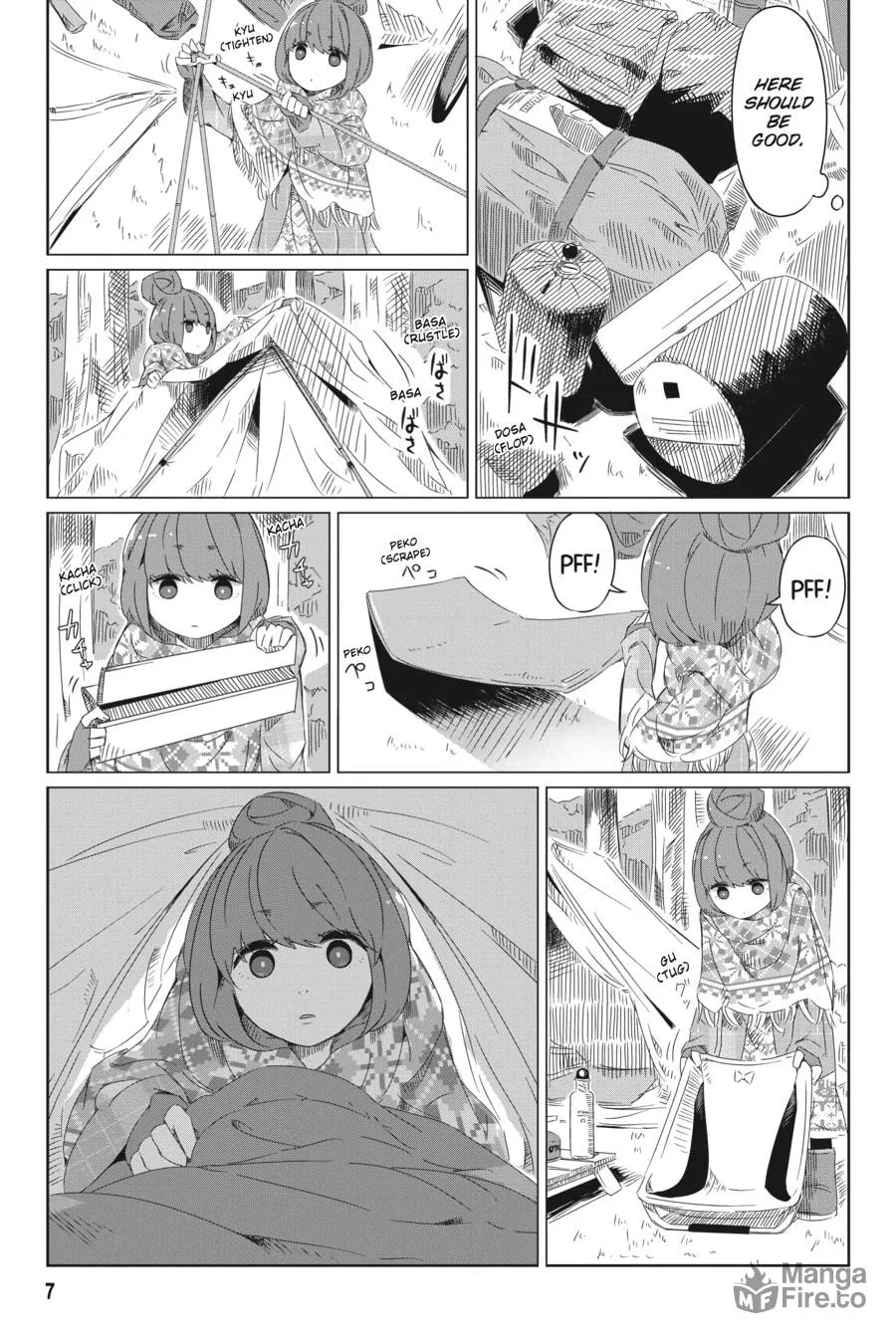 Read Laid-Back Camp chapter 1 image 4 on Lezhin