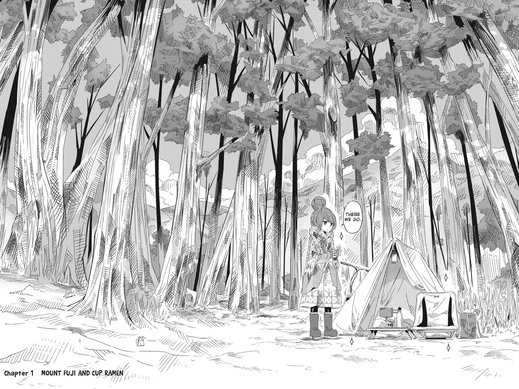 Read Laid-Back Camp chapter 1 image 5 on Lezhin