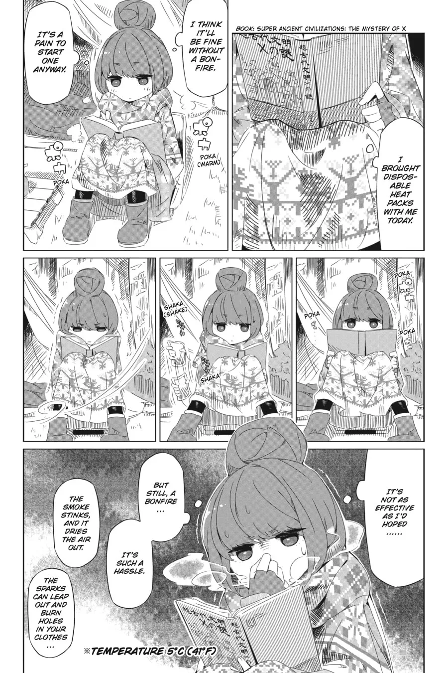 Read Laid-Back Camp chapter 1 image 6 on Lezhin
