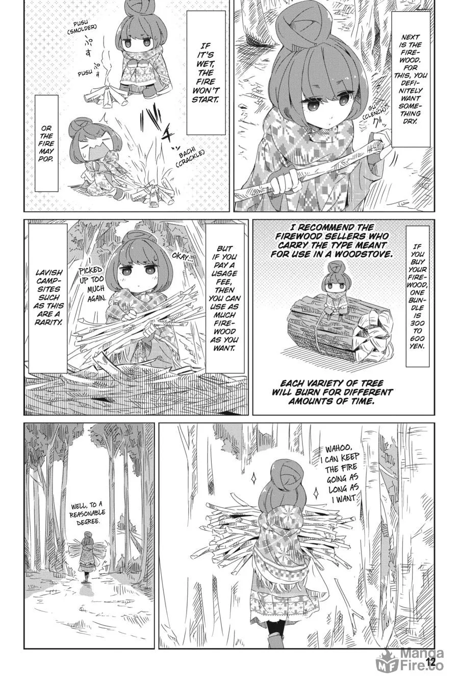 Read Laid-Back Camp chapter 1 image 8 on Lezhin