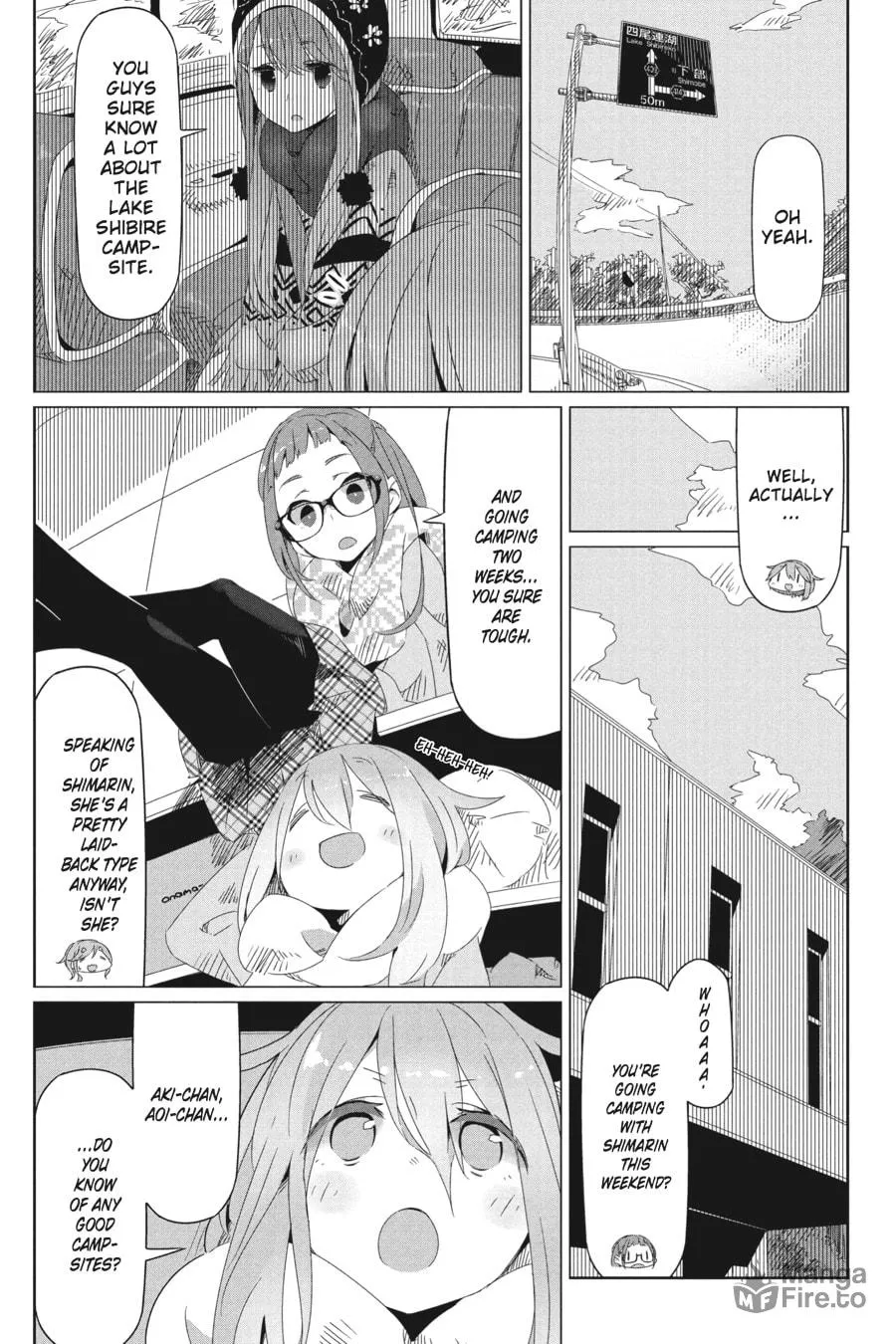 Read Laid-Back Camp chapter 10 image 11 on Lezhin