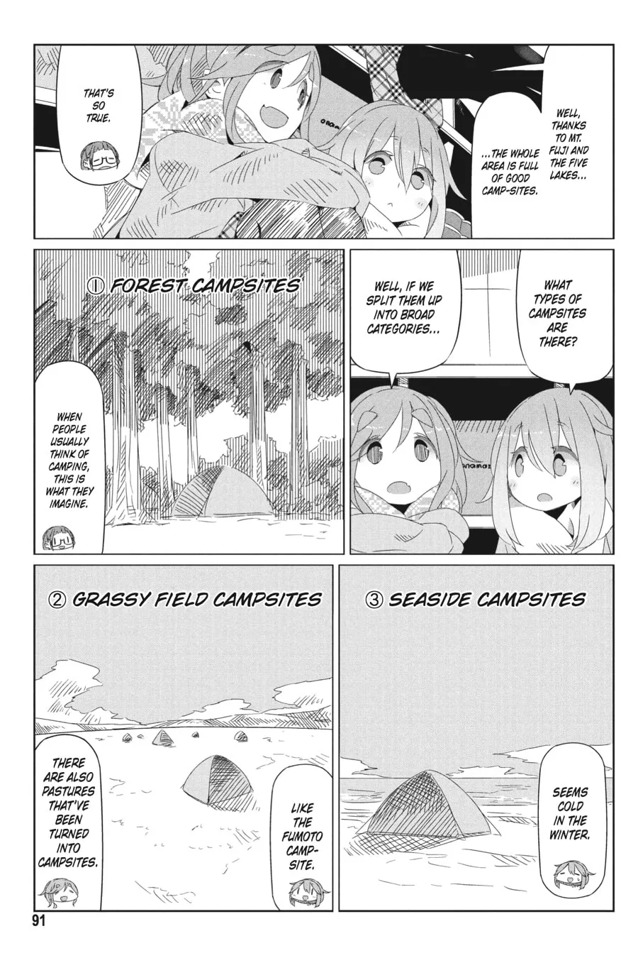 Read Laid-Back Camp chapter 10 image 12 on Lezhin