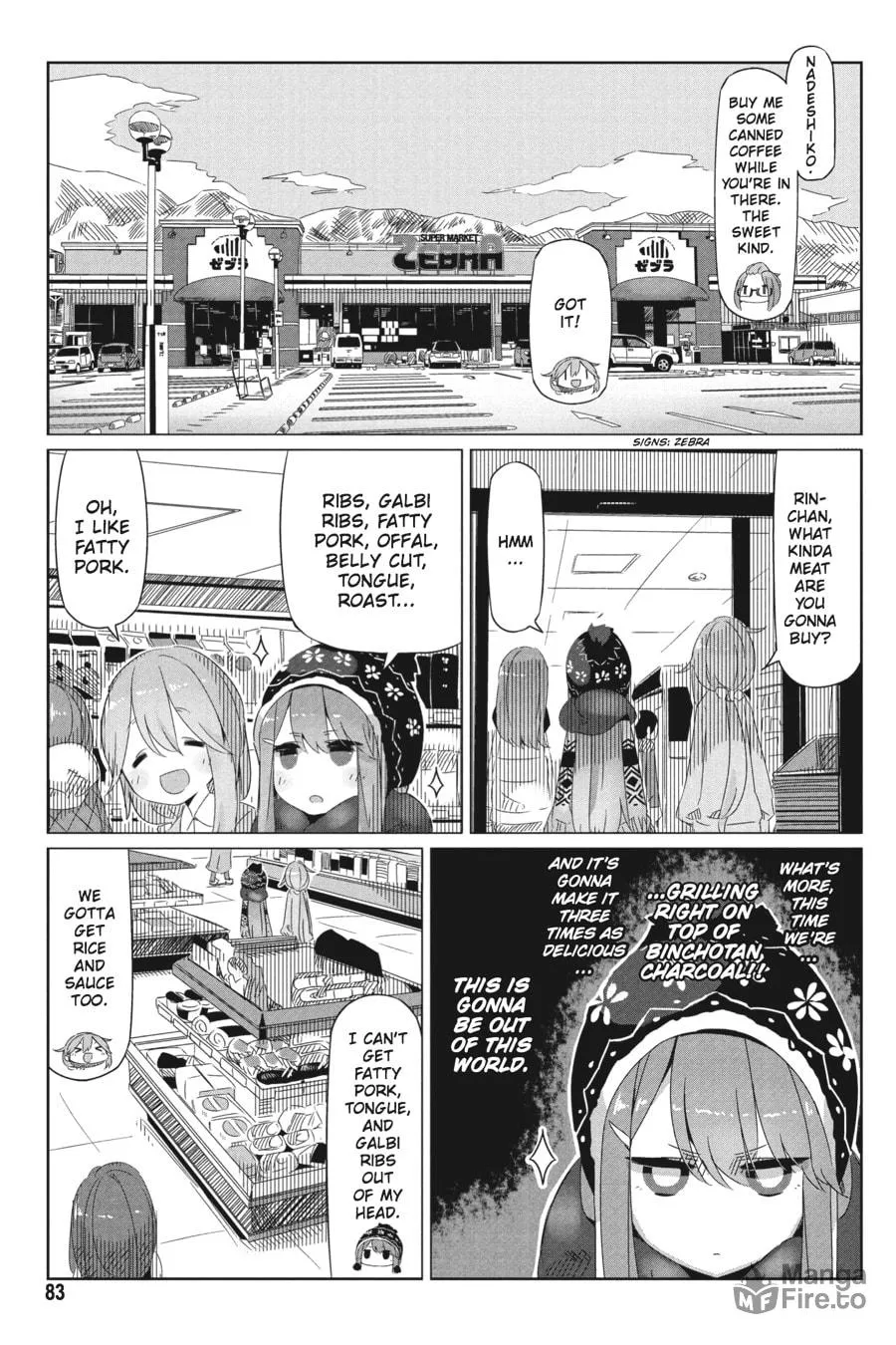 Read Laid-Back Camp chapter 10 image 4 on Lezhin