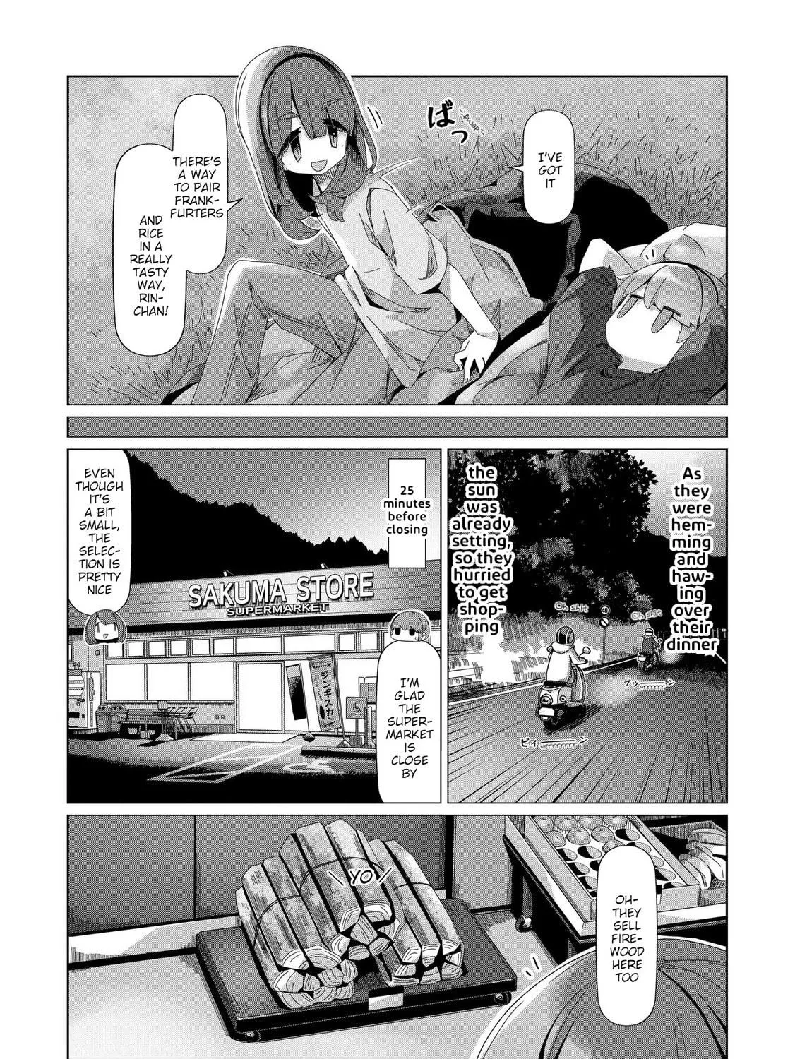 Read Laid-Back Camp chapter 100 image 10 on Lezhin