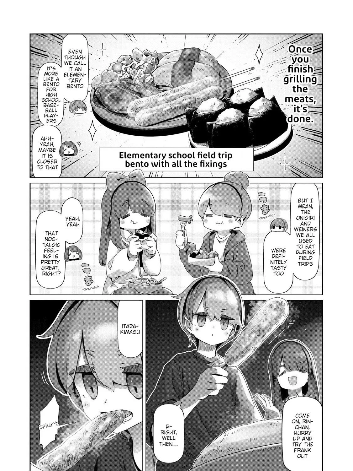 Read Laid-Back Camp chapter 100 image 16 on Lezhin