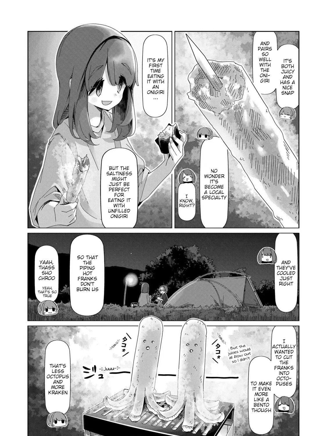 Read Laid-Back Camp chapter 100 image 22 on Lezhin