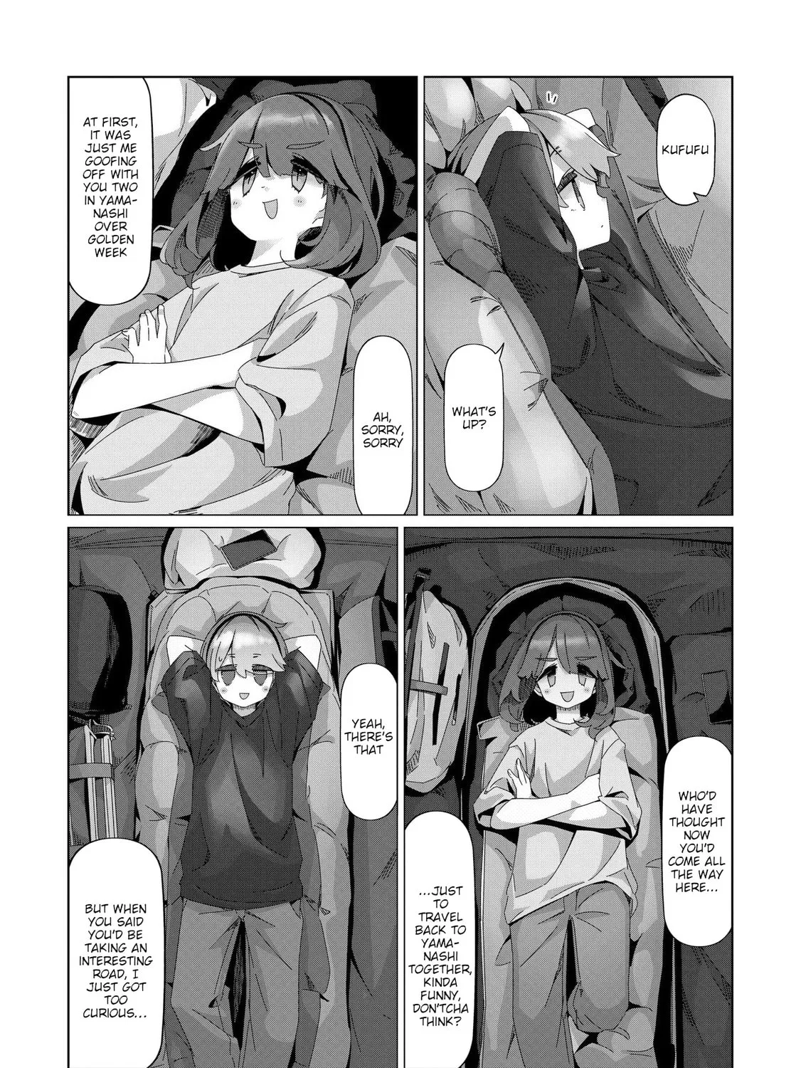 Read Laid-Back Camp chapter 100 image 26 on Lezhin