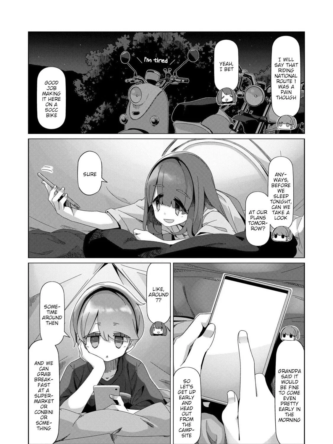 Read Laid-Back Camp chapter 100 image 28 on Lezhin