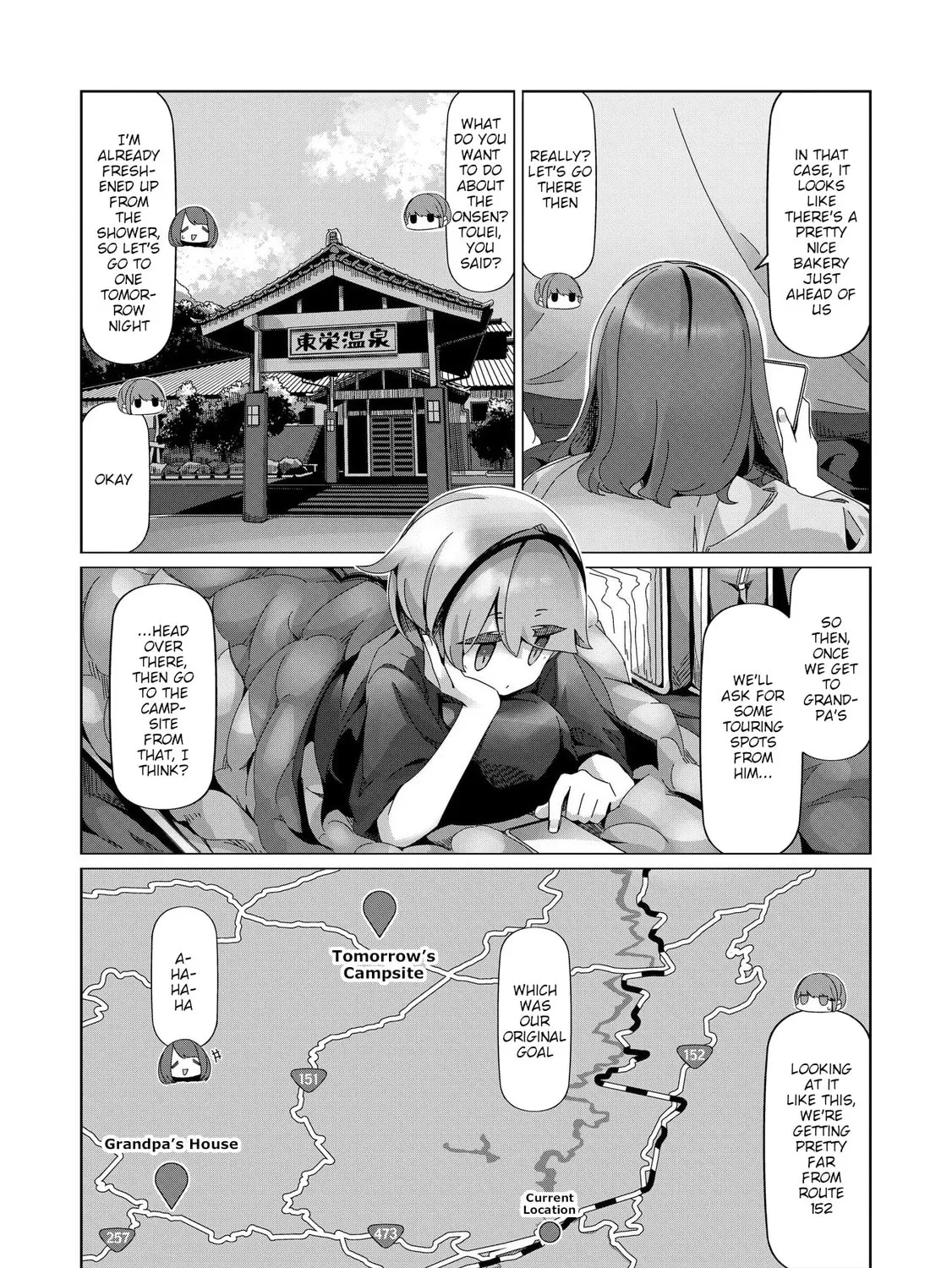 Read Laid-Back Camp chapter 100 image 30 on Lezhin