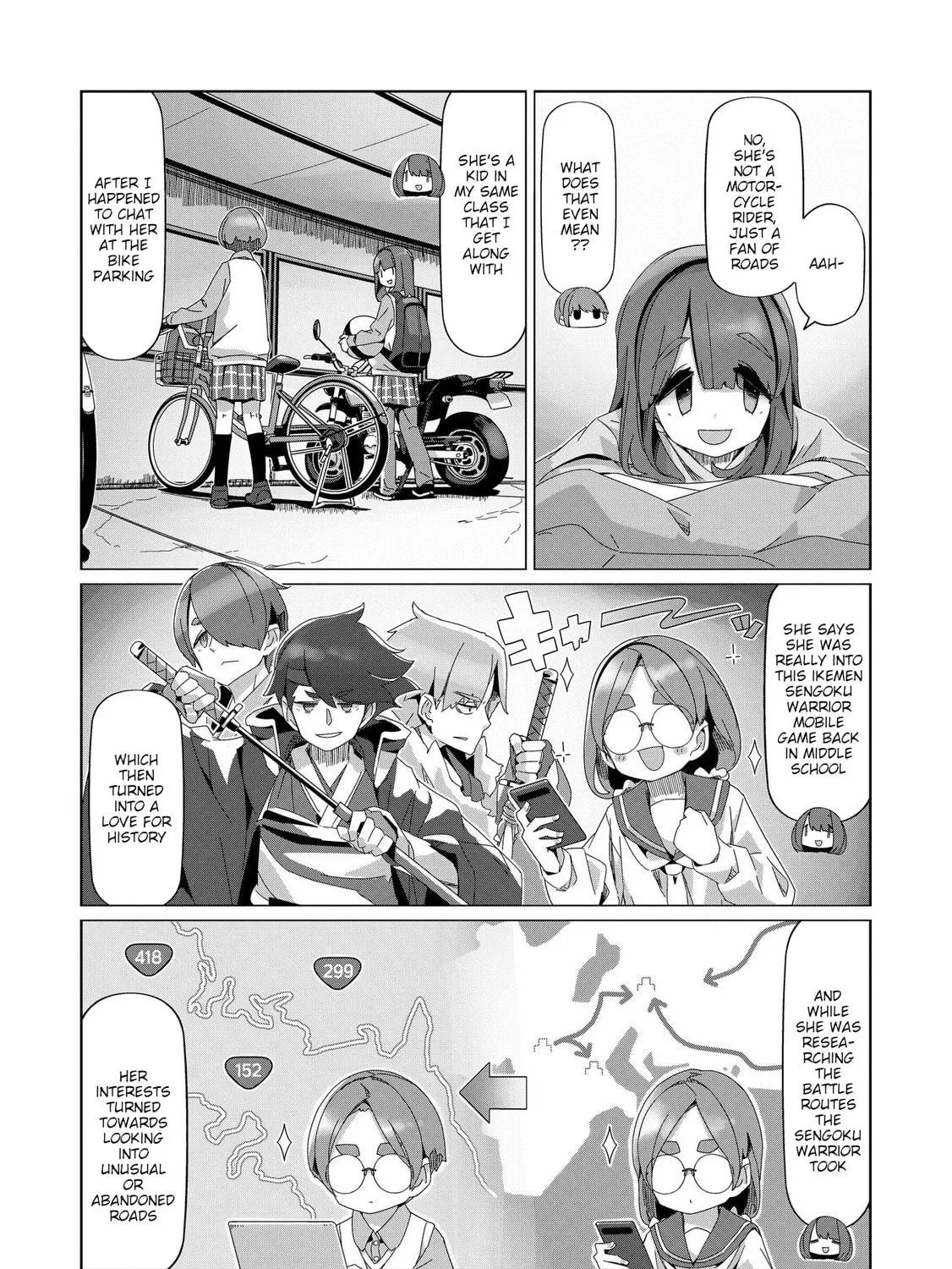 Read Laid-Back Camp chapter 100 image 34 on Lezhin