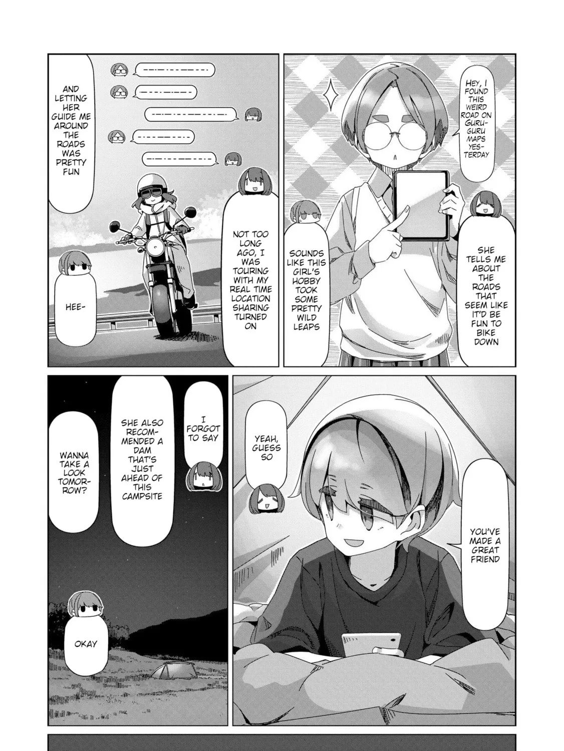 Read Laid-Back Camp chapter 100 image 36 on Lezhin
