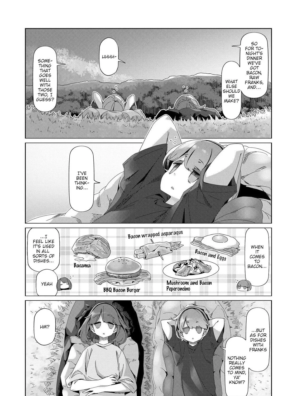 Read Laid-Back Camp chapter 100 image 4 on Lezhin