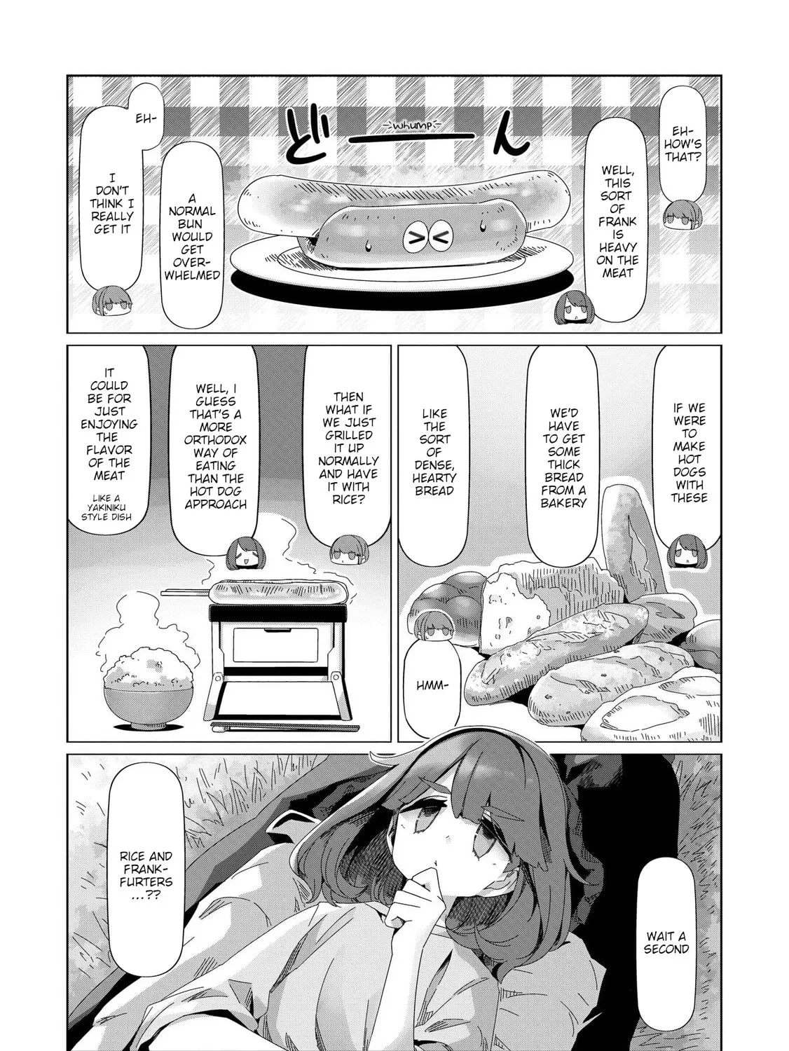 Read Laid-Back Camp chapter 100 image 8 on Lezhin