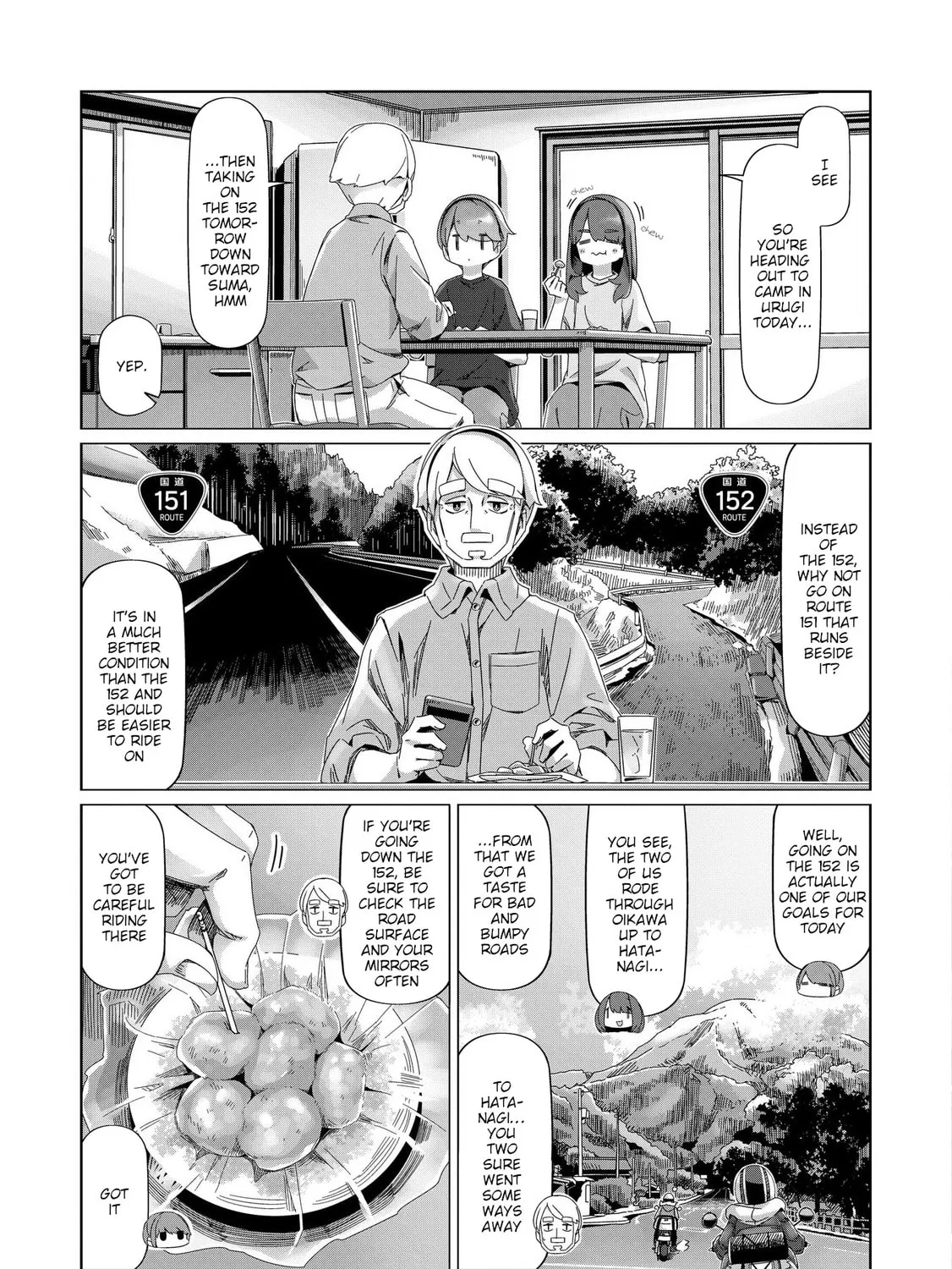 Read Laid-Back Camp chapter 101 image 6 on Lezhin