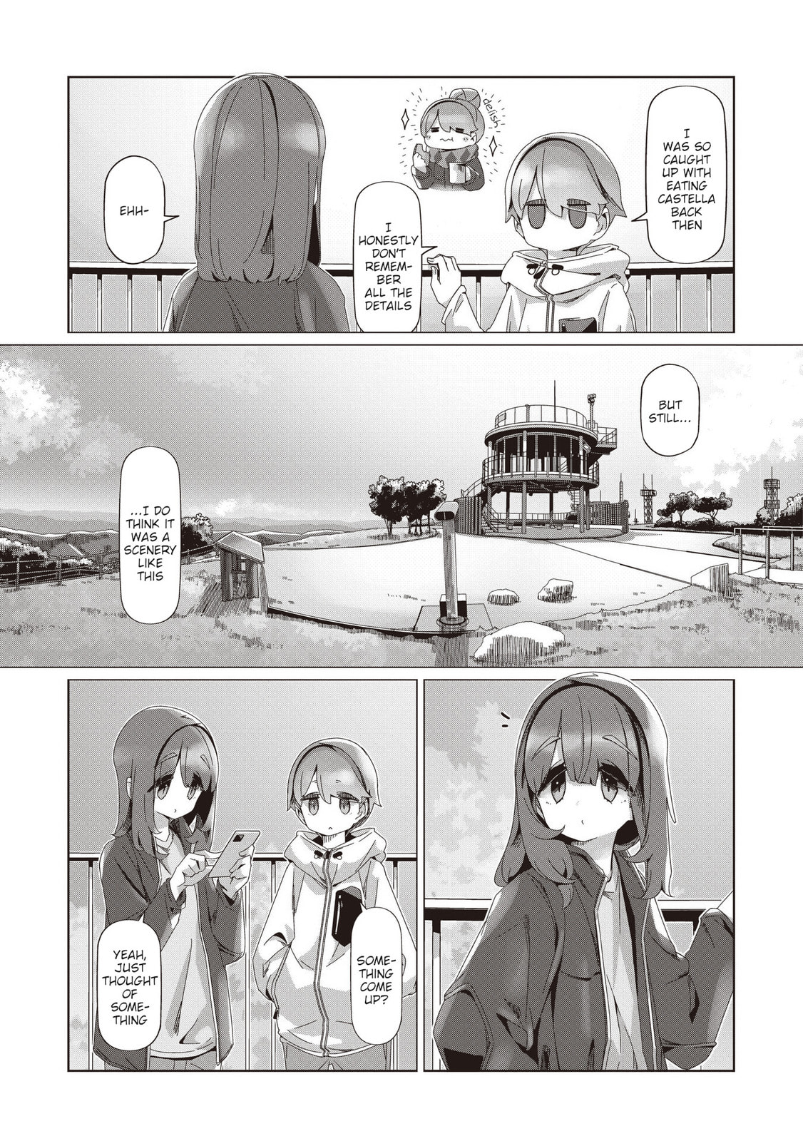 Read Laid-Back Camp chapter 102 image 13 on Lezhin