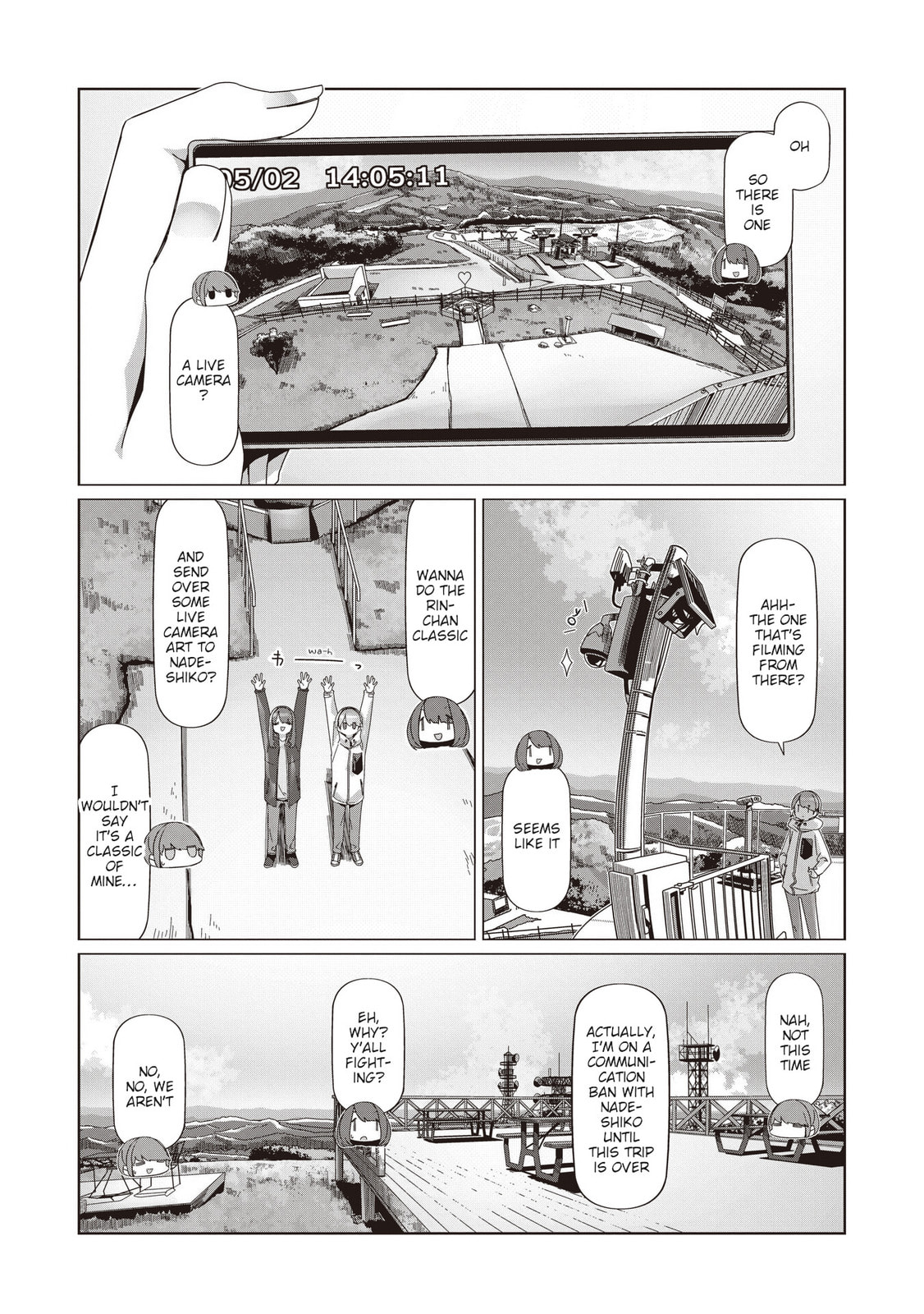 Read Laid-Back Camp chapter 102 image 14 on Lezhin