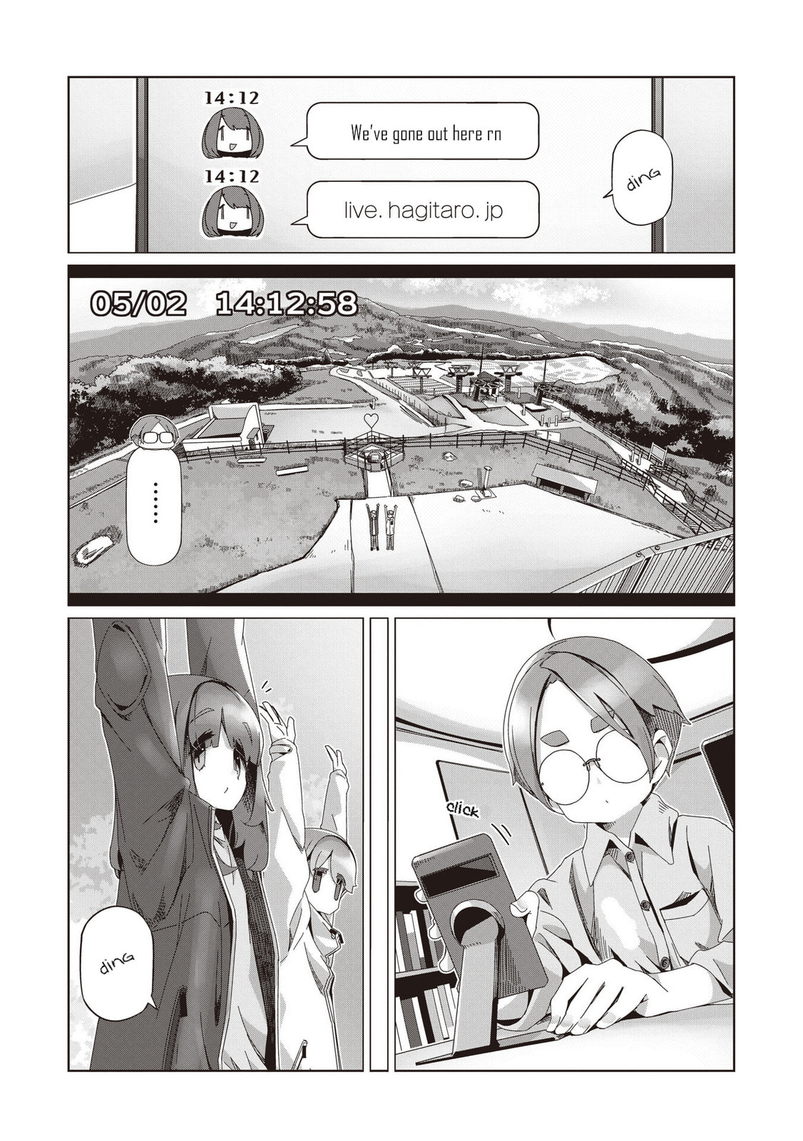 Read Laid-Back Camp chapter 102 image 16 on Lezhin