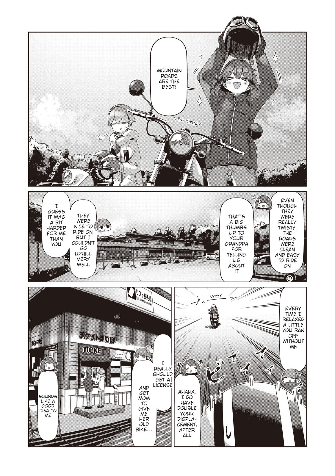 Read Laid-Back Camp chapter 102 image 8 on Lezhin