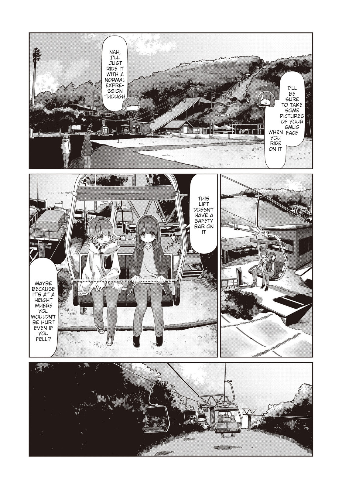 Read Laid-Back Camp chapter 102 image 9 on Lezhin