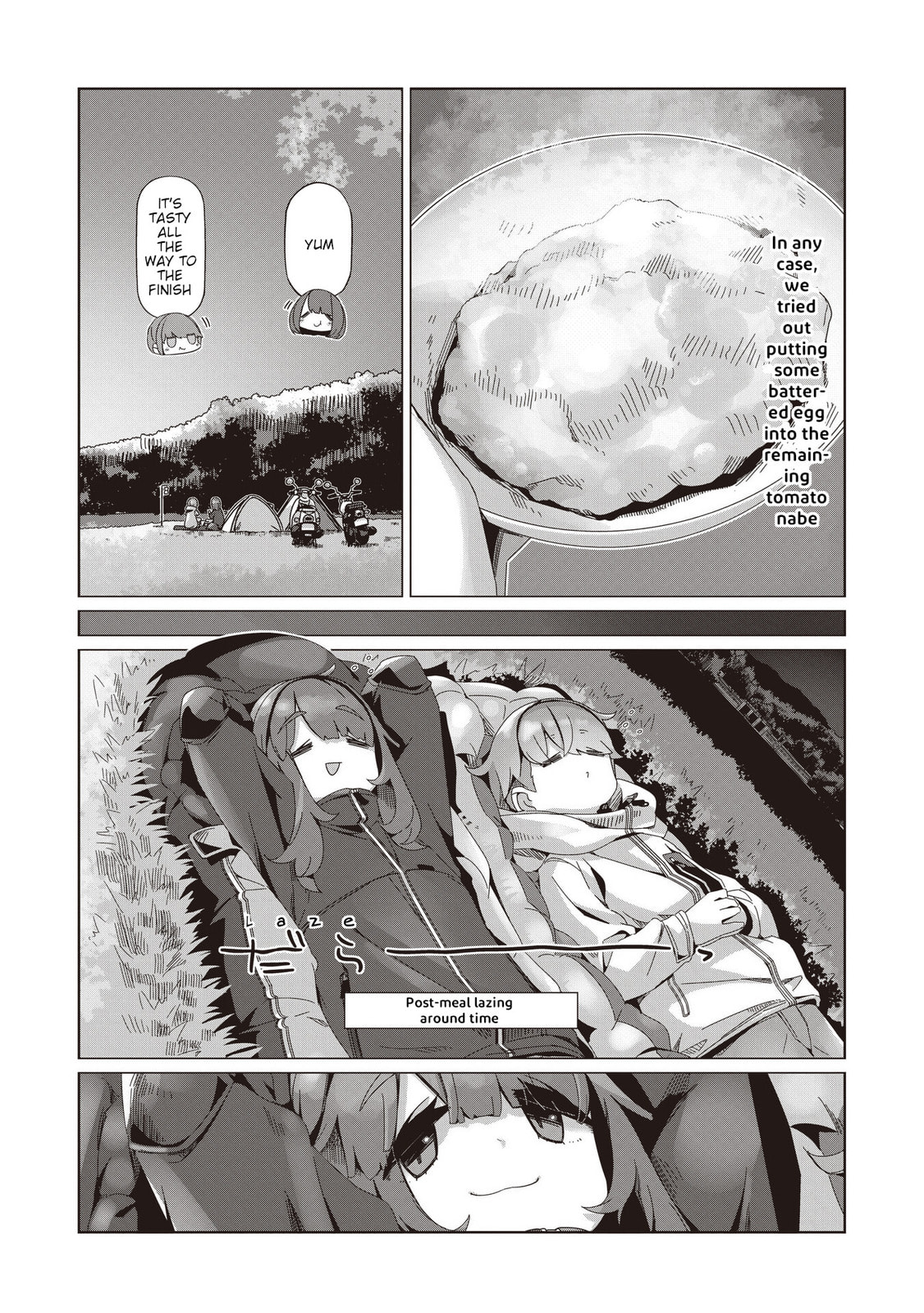 Read Laid-Back Camp chapter 103 image 10 on Lezhin