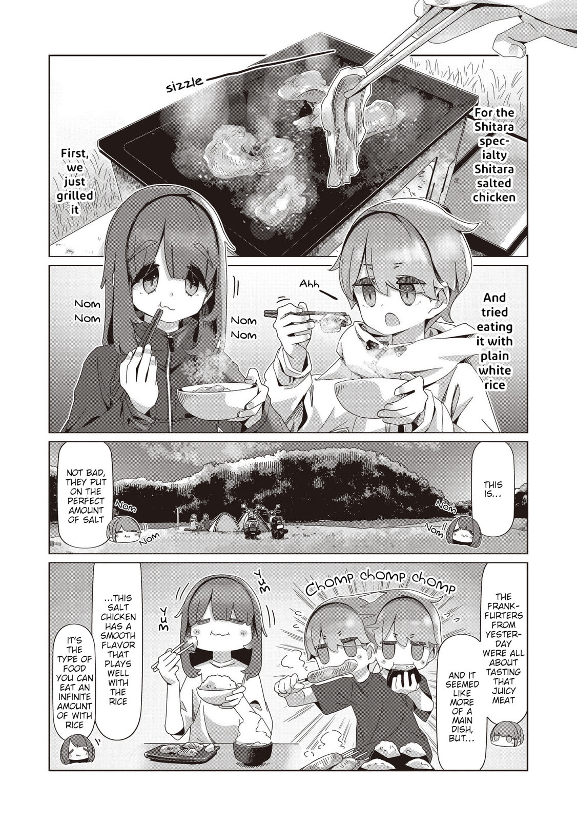 Read Laid-Back Camp chapter 103 image 2 on Lezhin