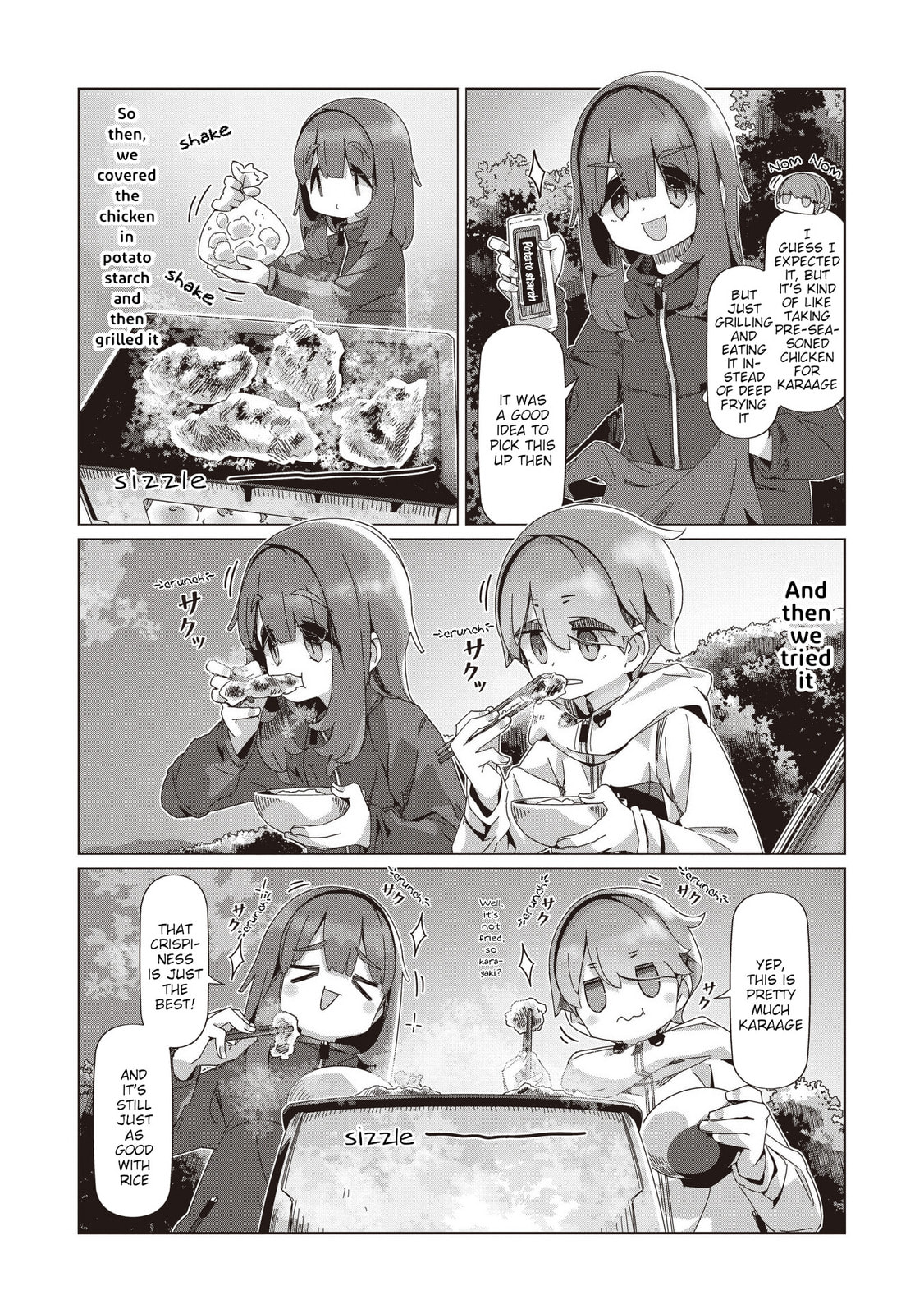 Read Laid-Back Camp chapter 103 image 3 on Lezhin