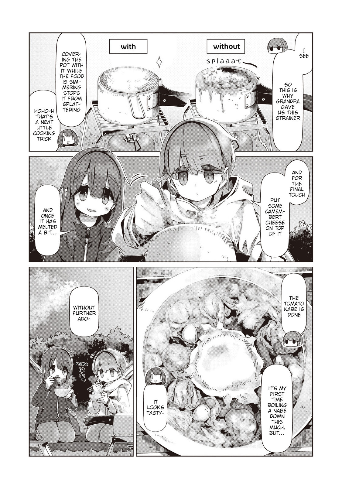 Read Laid-Back Camp chapter 103 image 5 on Lezhin