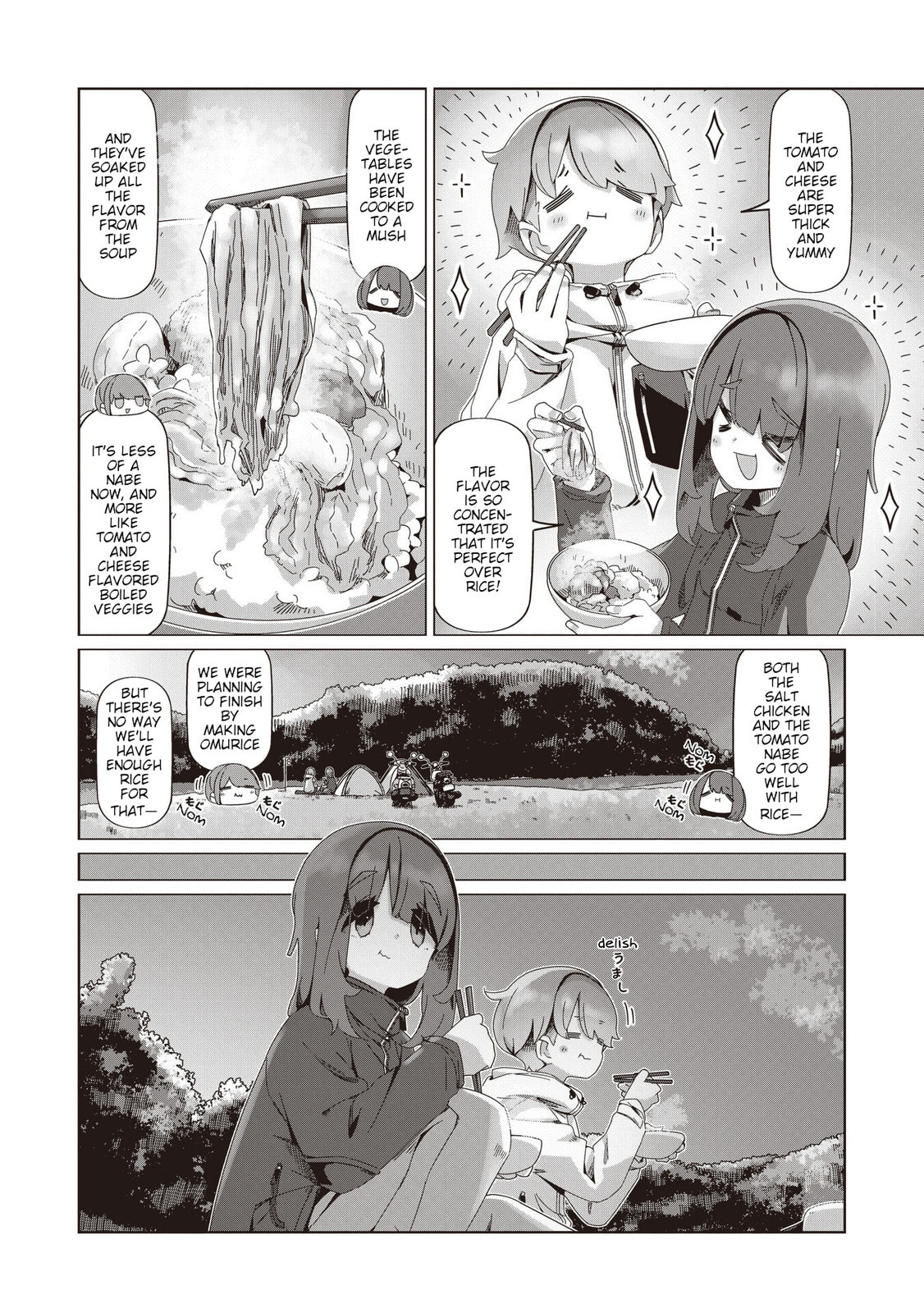 Read Laid-Back Camp chapter 103 image 6 on Lezhin